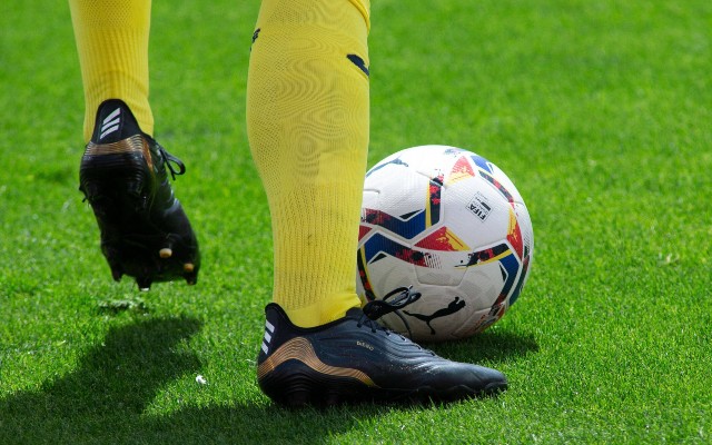 foot and ball photo
