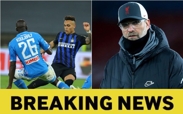 koulibaly martinez klopp breaking