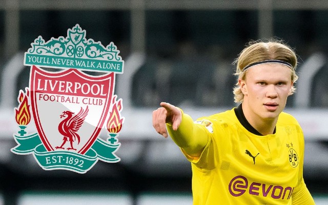 liverpool badge erling haaland
