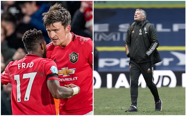 man utd fred maguire solskjaer