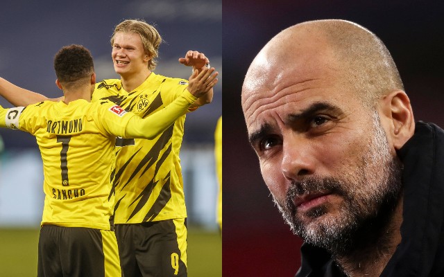sancho haaland guardiola
