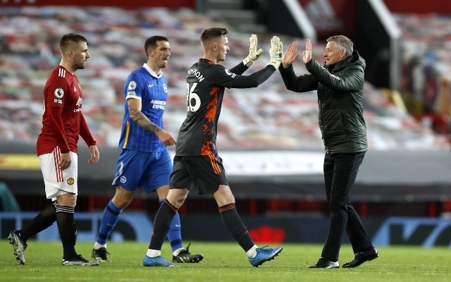 shaw henderson solskjaer utd