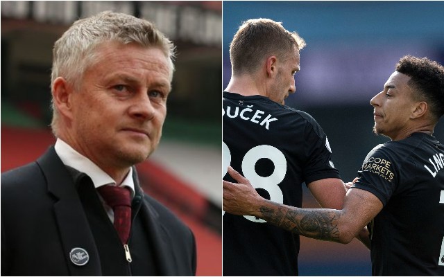 solskjaer soucek lingard man utd