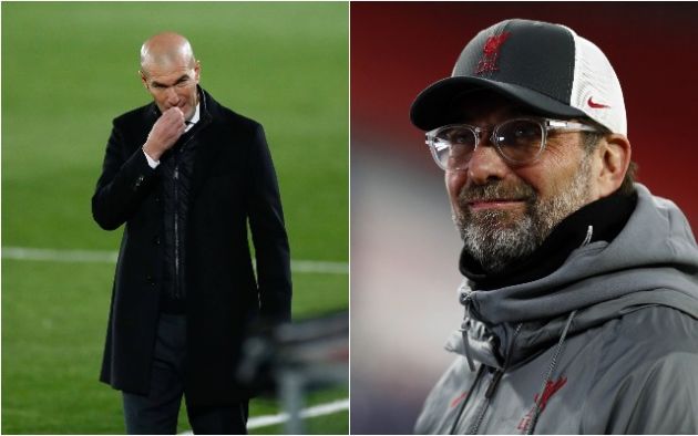 zidane and jurgen klopp