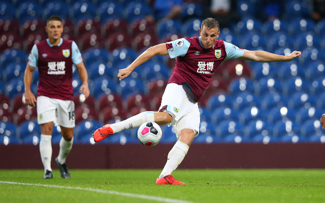 Burnley striker Chris Wood