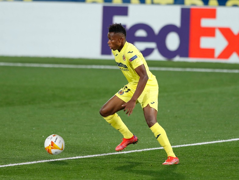 Chukwueze on the ball Chukwueze on the ball