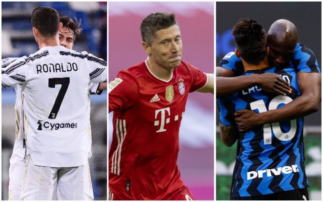 Dybala Ronaldo Lewandowski Lukaku Martinez