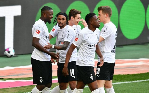 Gladbach players