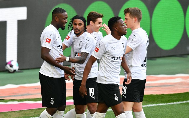 Gladbach players