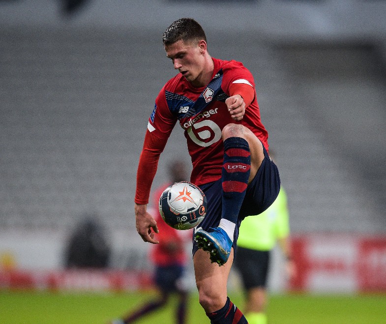 Lille CB Sven Botman Lille CB Sven Botman