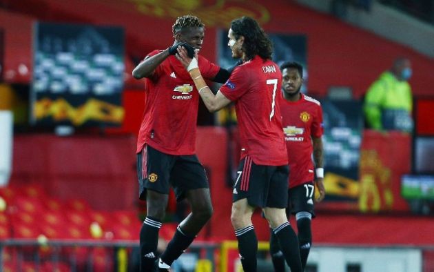 Man Utd Pogba and Cavani