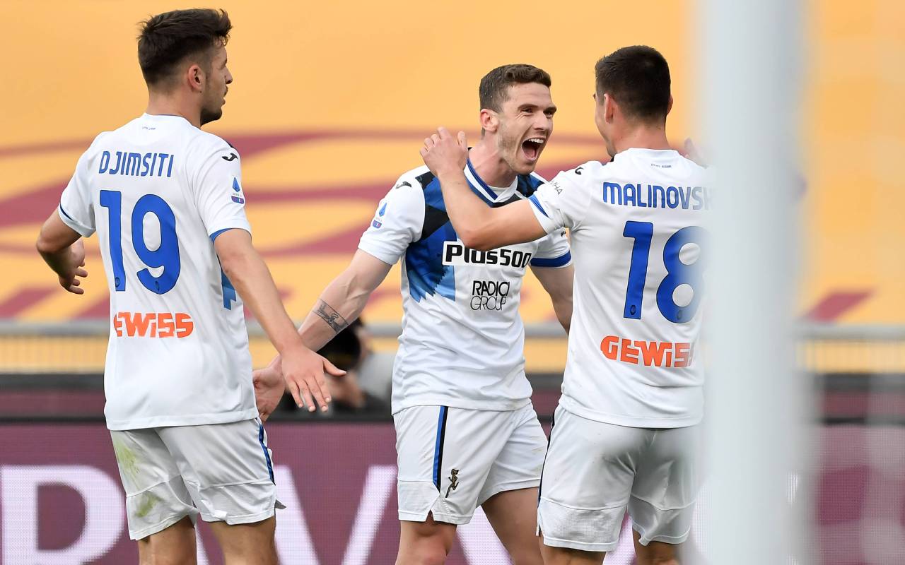 Robin Gosens with Atalanta