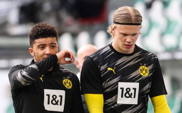 Jadon Sancho Erling Haaland