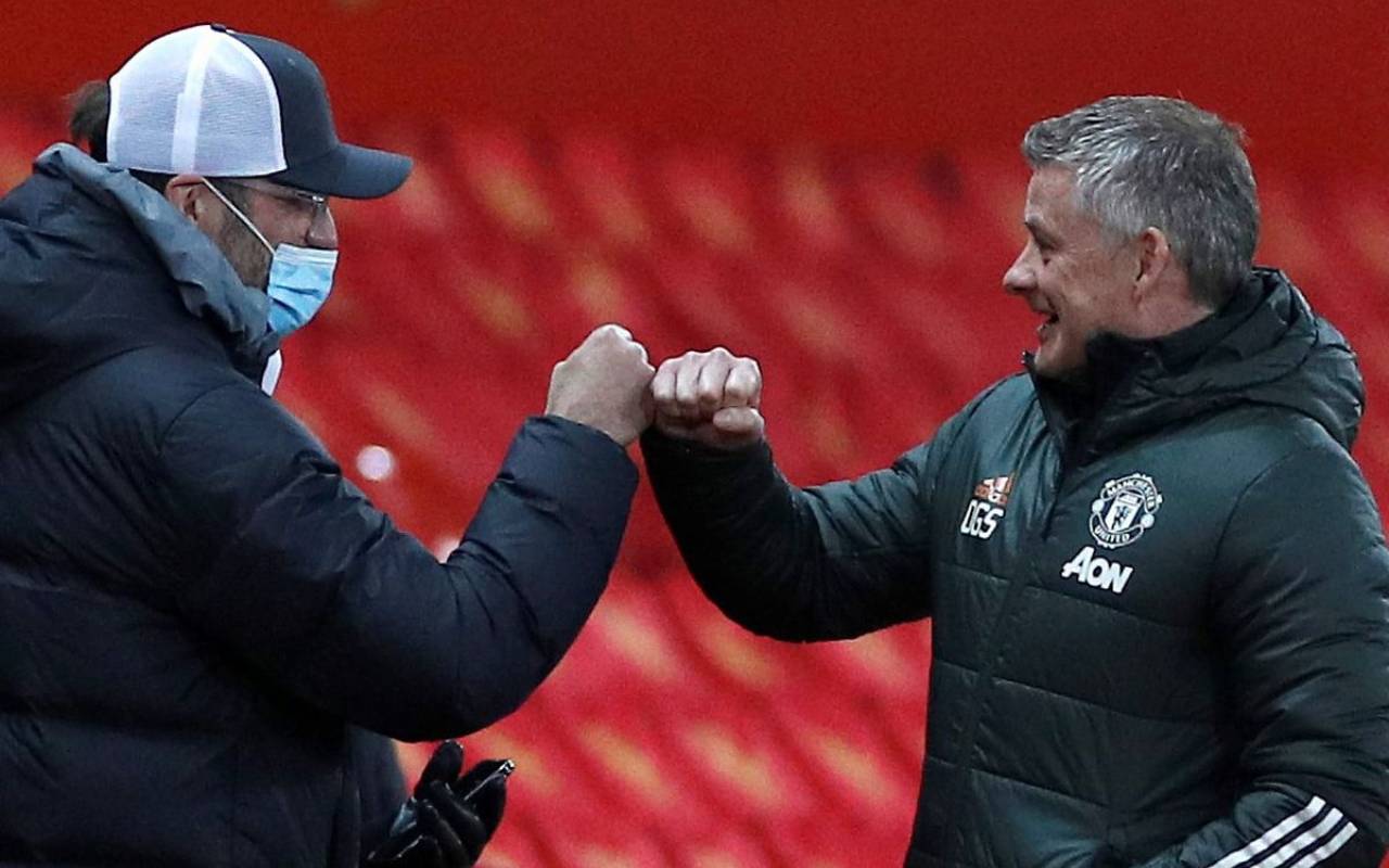 Klopp and Solskjaer