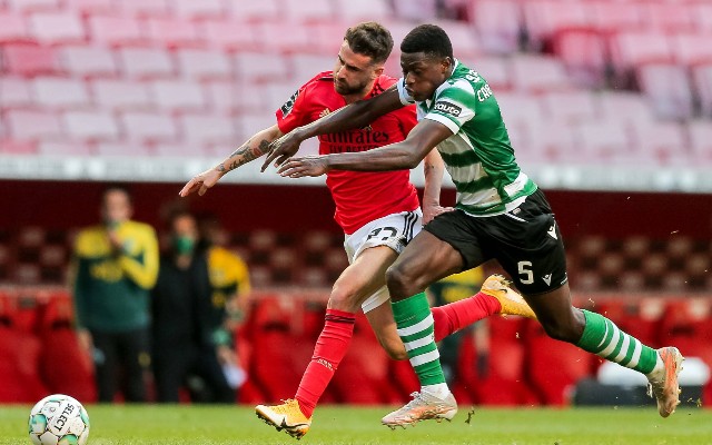 Nuno Mendes vs benfica