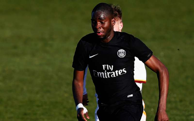 Odsonne Edouard playing for PSG