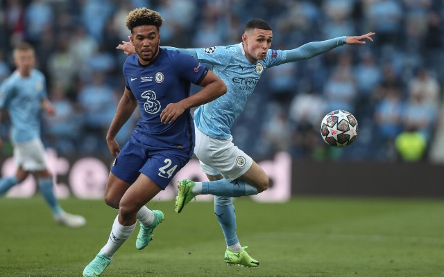 Reece James Phil Foden Chelsea vs City