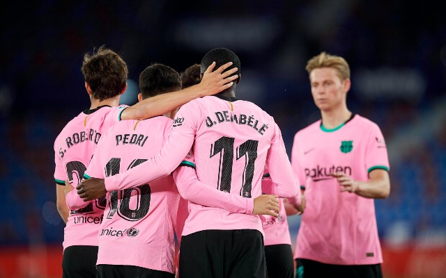 Roberto Pedri Dembele De Jong Barcelona