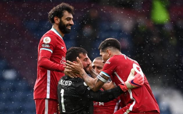 Salah Alisson Liverpool WBA