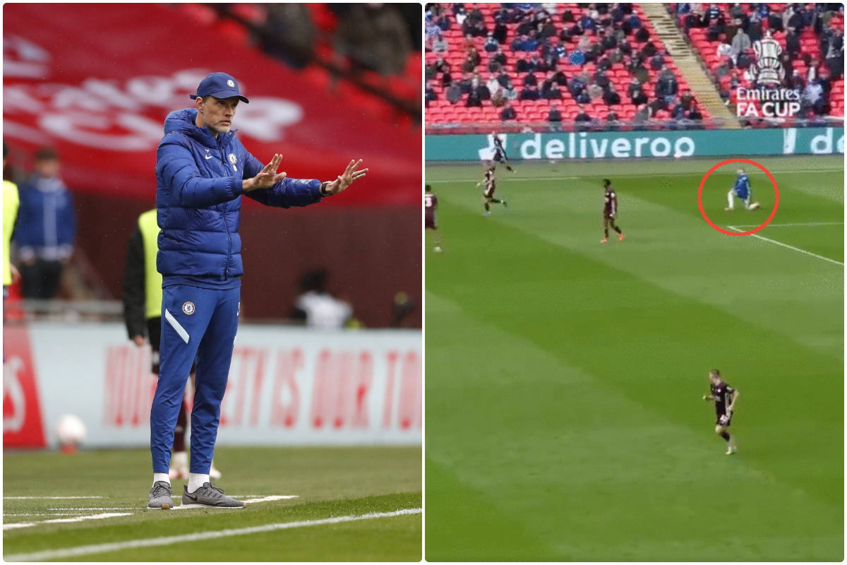 Tuchel furious with Werner after being tackled by Tielemans in FA Cup final