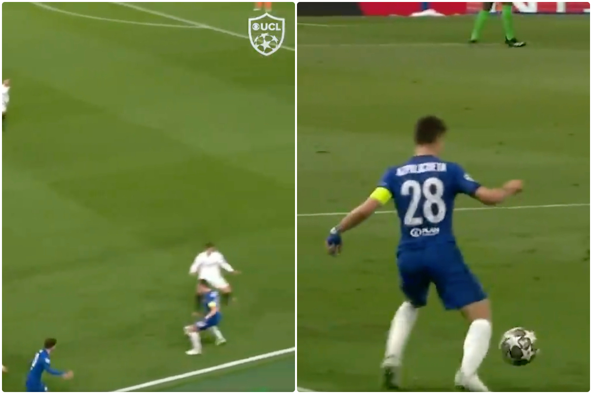 Video - Azpilicueta backheel for Chelsea vs Real Madrid