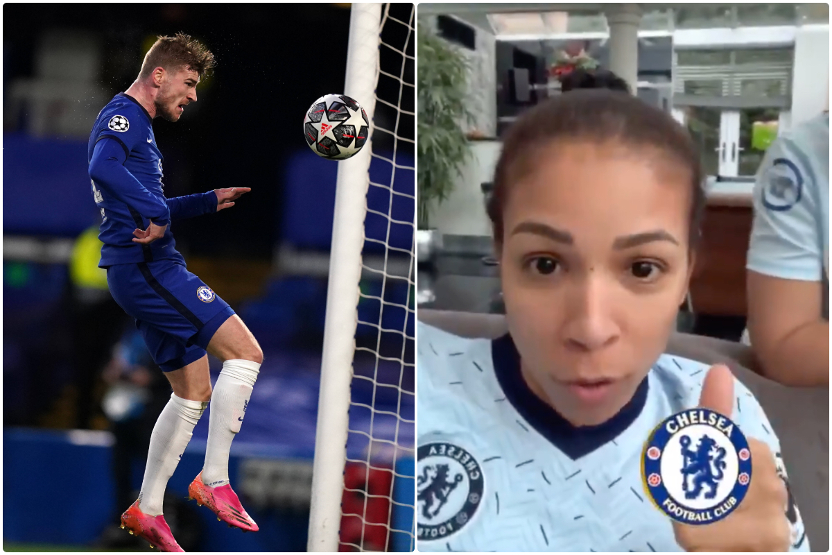 Wife of Thiago Silva praises Werner after goal against Real Madrid