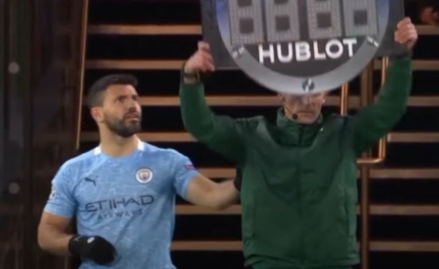 aguero funny reaction