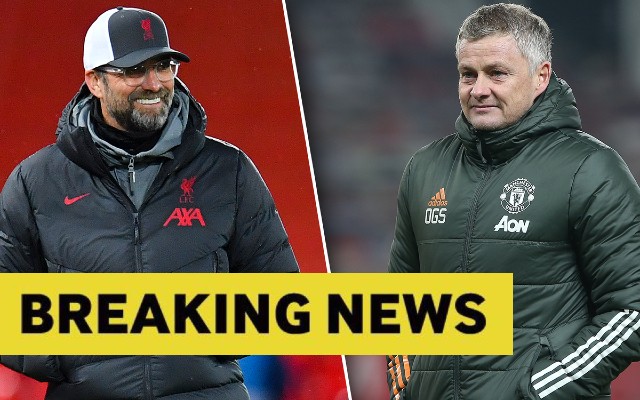 jurgen klopp ole solskjaer breaking news