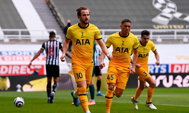 kane goal vs nufc