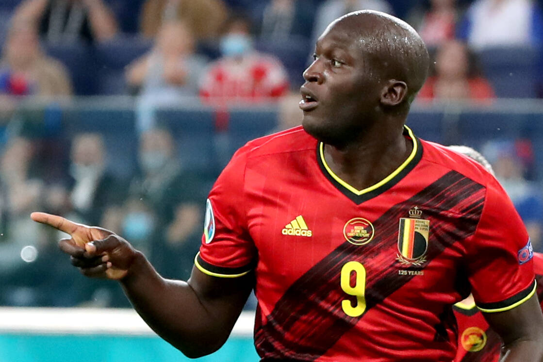 Romelu Lukaku of Belgium