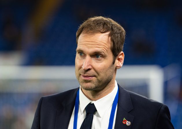 Petr Cech before the UEFA Champions League group match between Chelsea and Ajax at Stamford Bridge, London, England on 5 November 2019. PUBLICATIONxNOTxINxUK Copyright: xAndrewxAleksiejczukx PMI-3179-0012