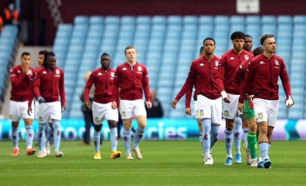 Aston Villa led out by Grealish