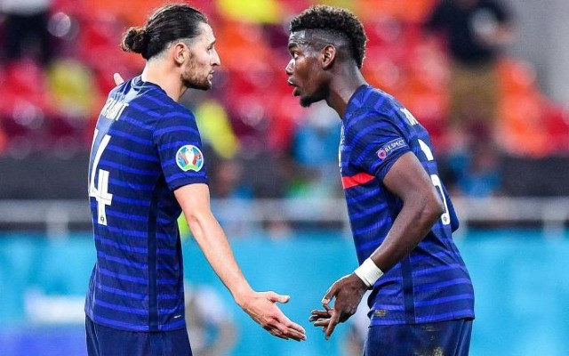 Adrien Rabiot Paul Pogba France Euro 2020