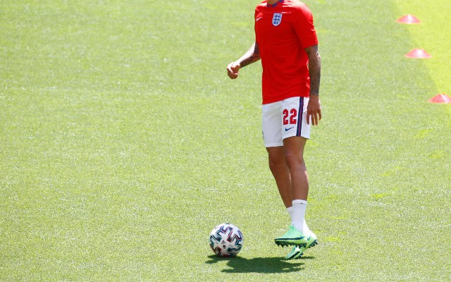 England player training