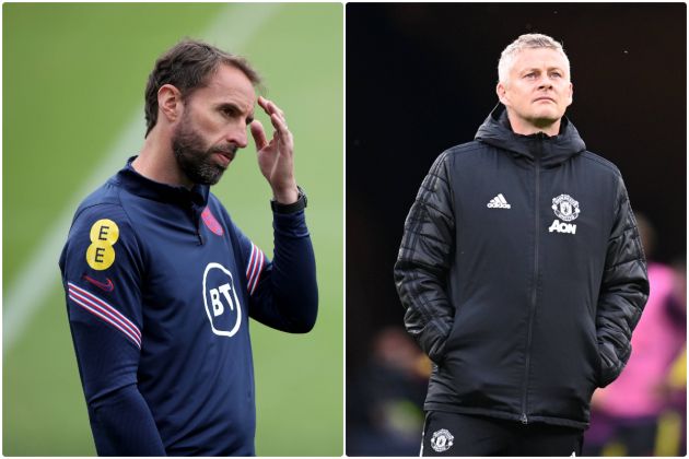 Gareth Southgate and Ole Gunnar Solskjaer