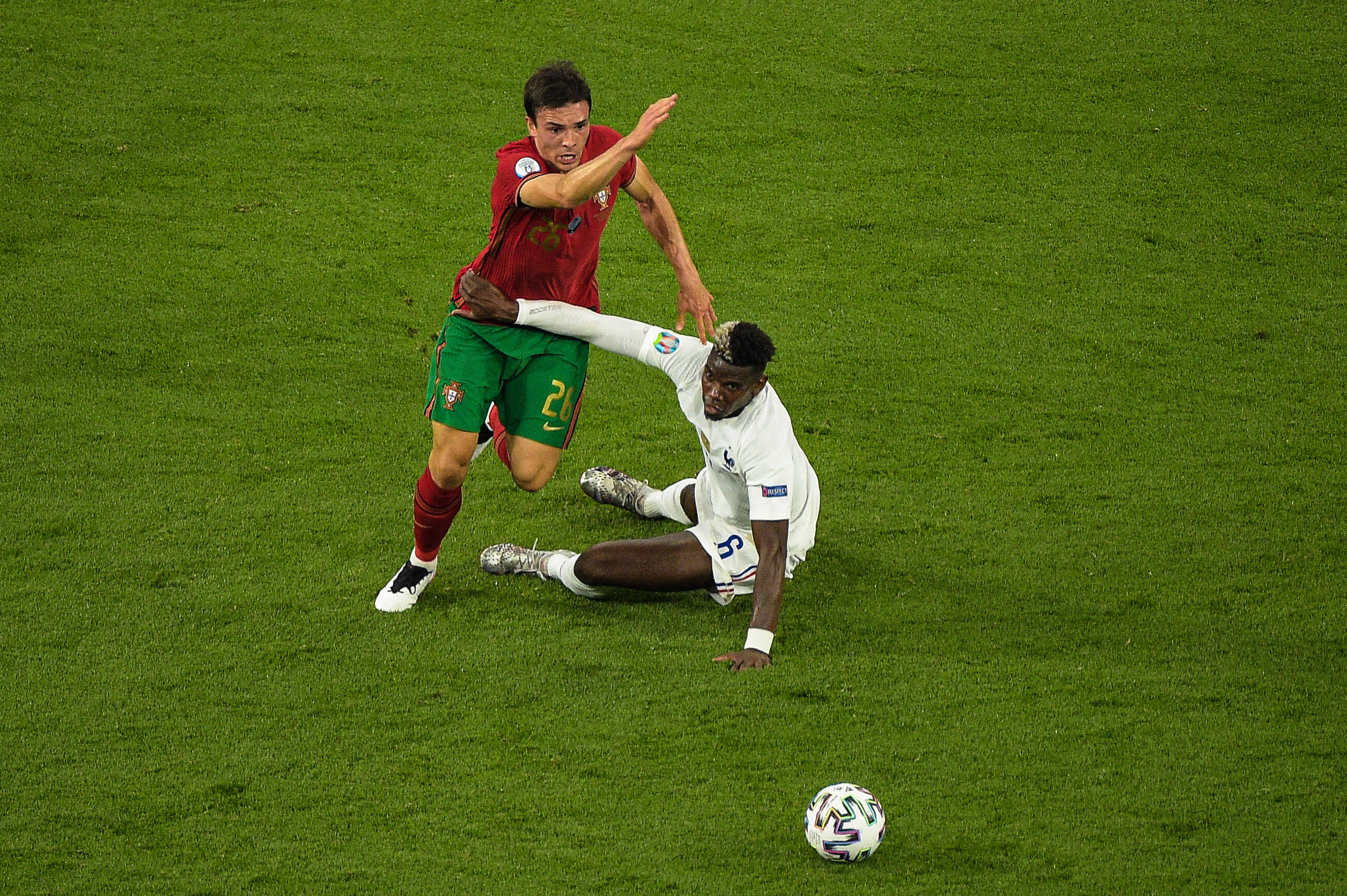 Joao Palhinha for Portugal and Paul Pogba for France