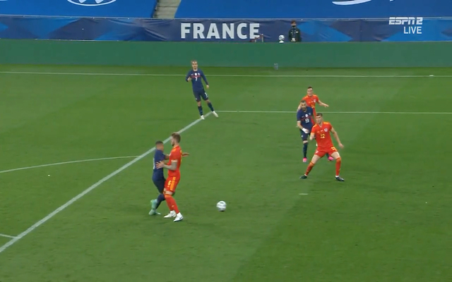Kylian Mbappe slammed by Burley after dive for France against Wales