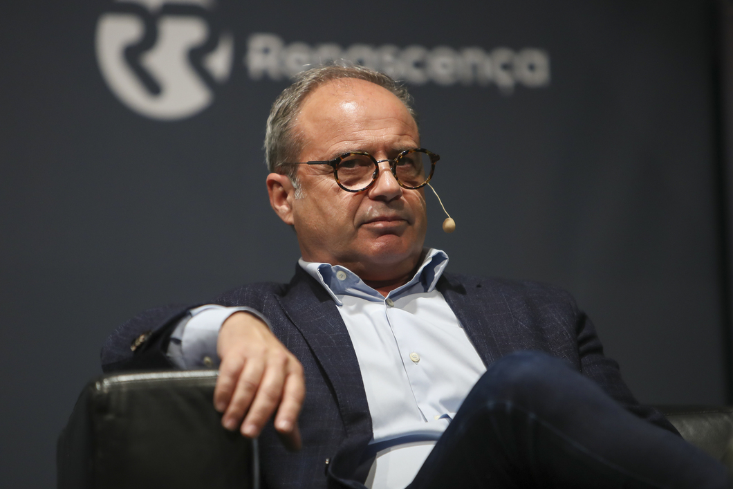 Luis Campos at scouting conference