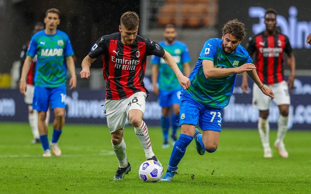 Manuel Locatelli Sassuolo vs AC Milan