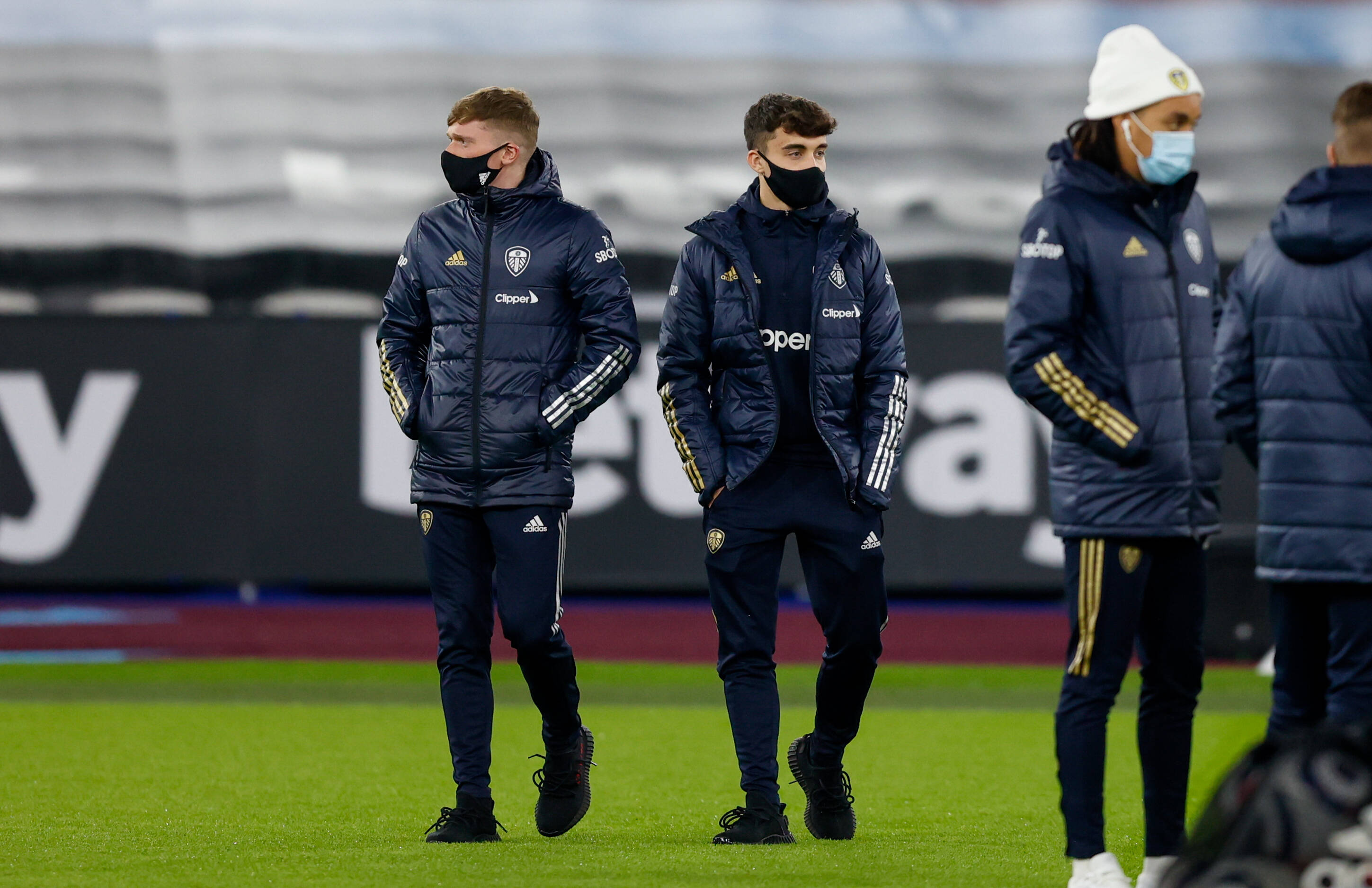 Niall Huggins pre-match for Leeds United