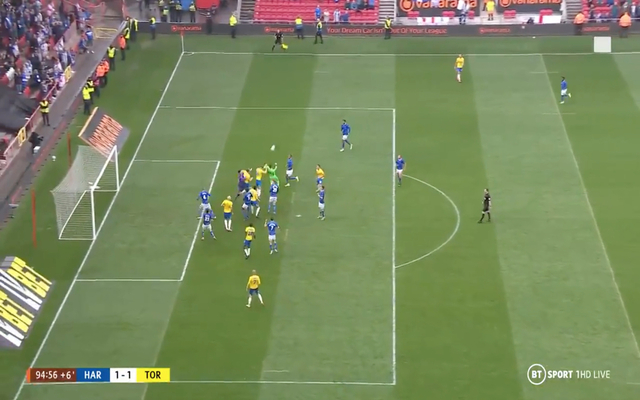 Video - Covolan scores last minute equaliser for Torquay vs Hartlepool