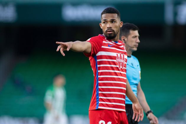 Yangel Herrera in action for Granada