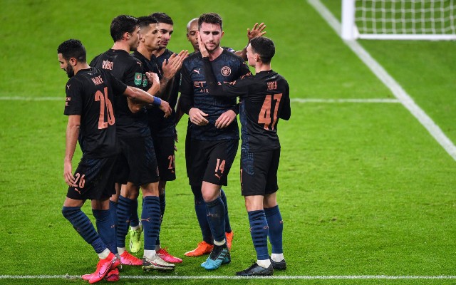mahrez fernandinho laporte foden man city