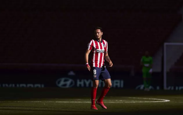 Saul Niguez of Atletico Madrid