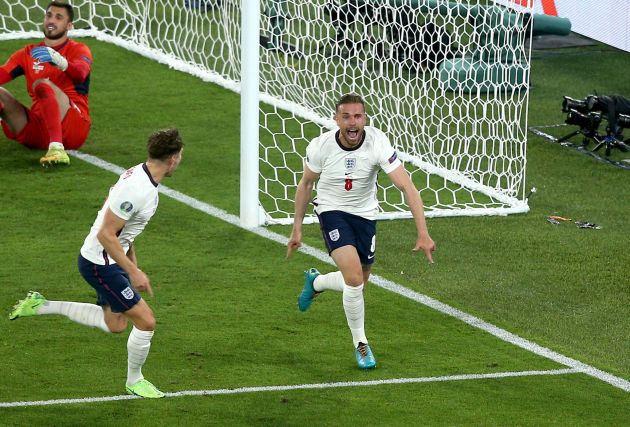 Jordan Henderson of England