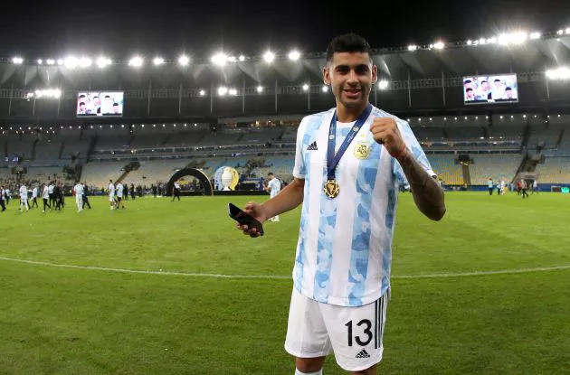 Cristian Romero is being eyed by Tottenham