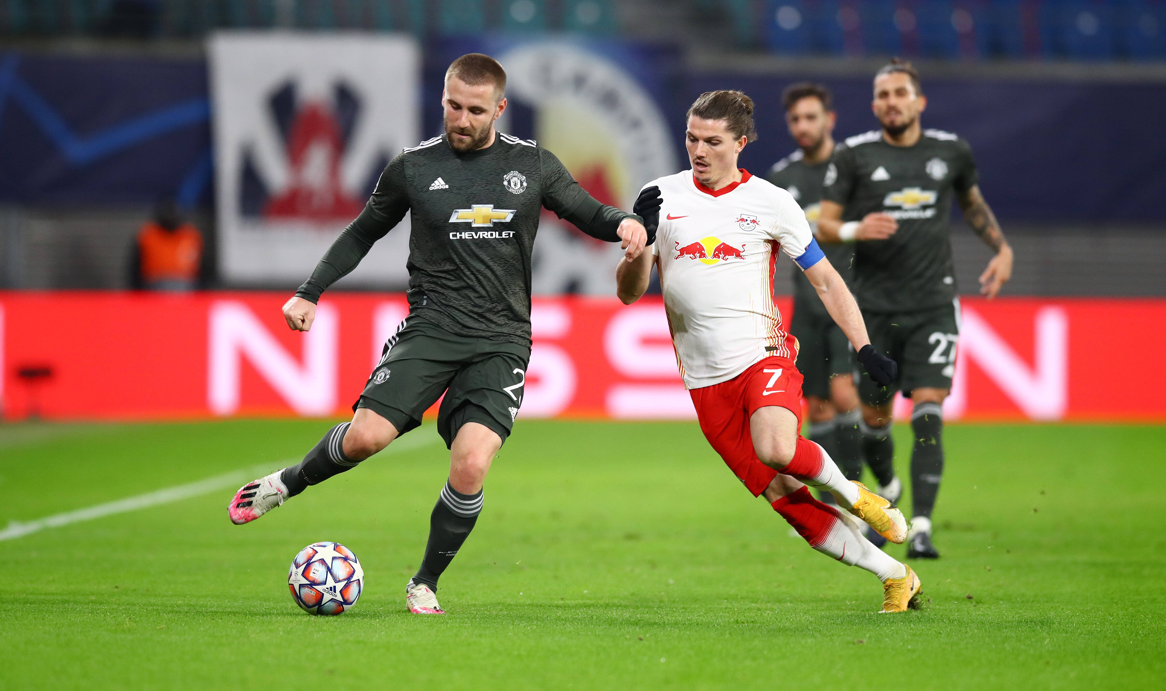 Luke Shaw of Man Utd