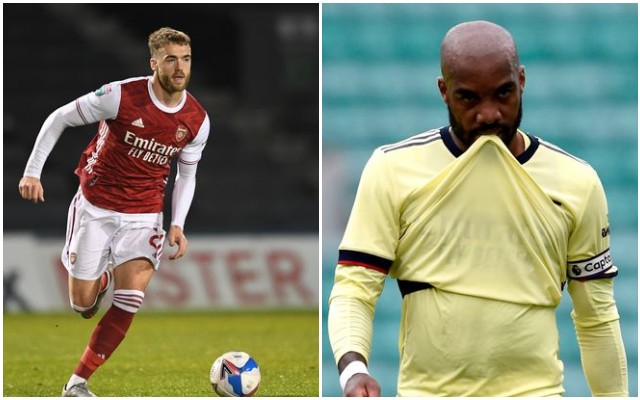 Chambers Lacazette Arsenal