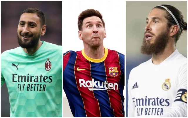 Donnarumma Messi Ramos free