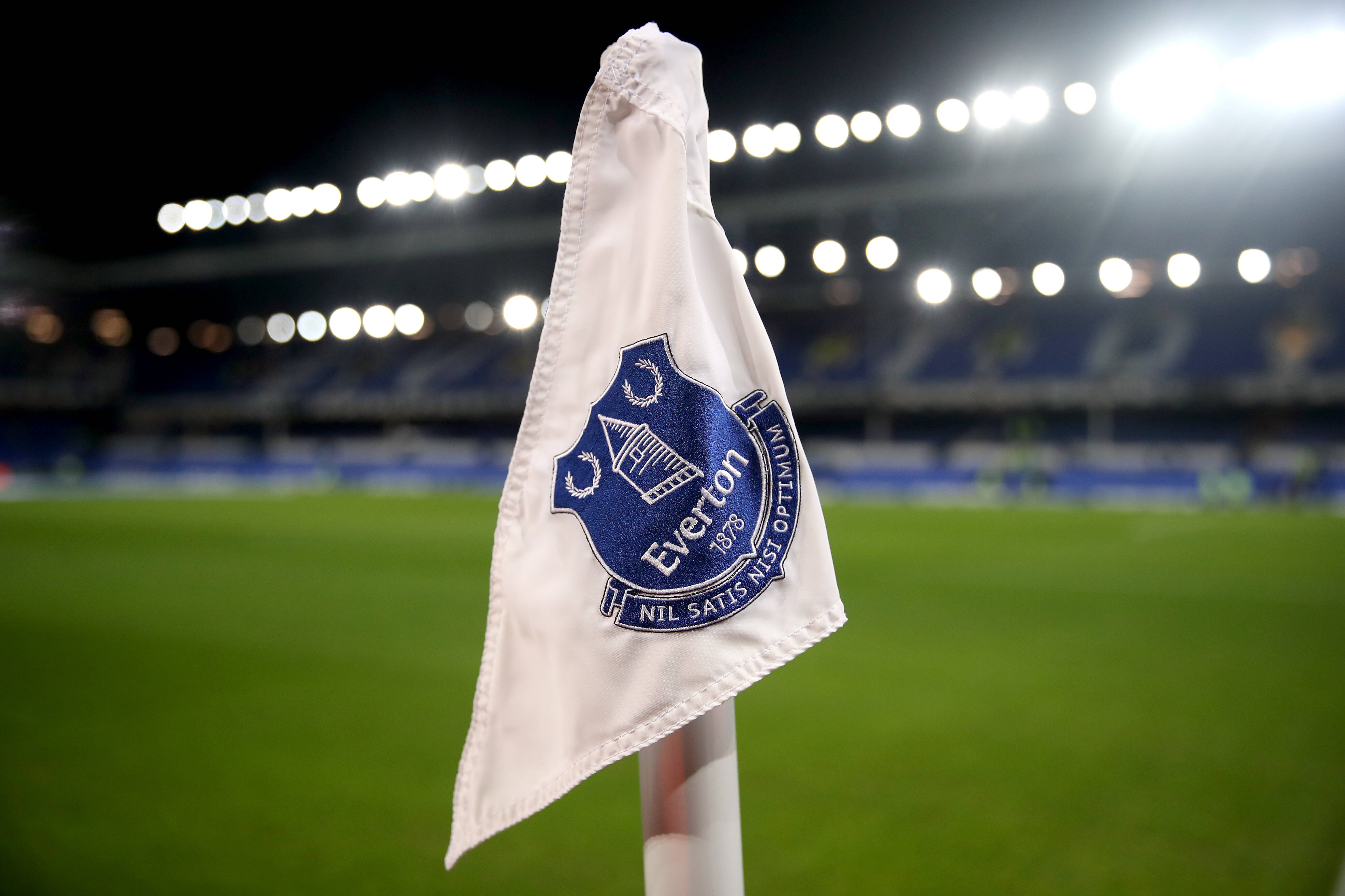 Everton corner flag Everton corner flag